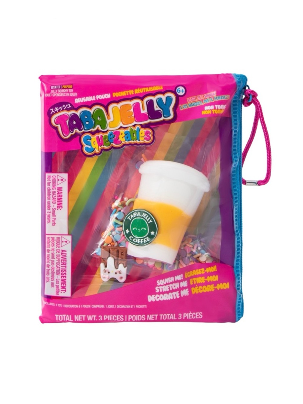 Lyla Latte Taba Jelly Squeezables Toy Set